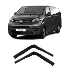 Proace 16on / Expert 16on / Vivaro 21on / Dispatch 16on - Stx Wind Deflectors - 2 Pcs Set W126