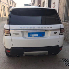 Range Rover Sport 2014 - 2017 - L494 - Rear Bumper Tow Eye Cover Board Trim - Silver