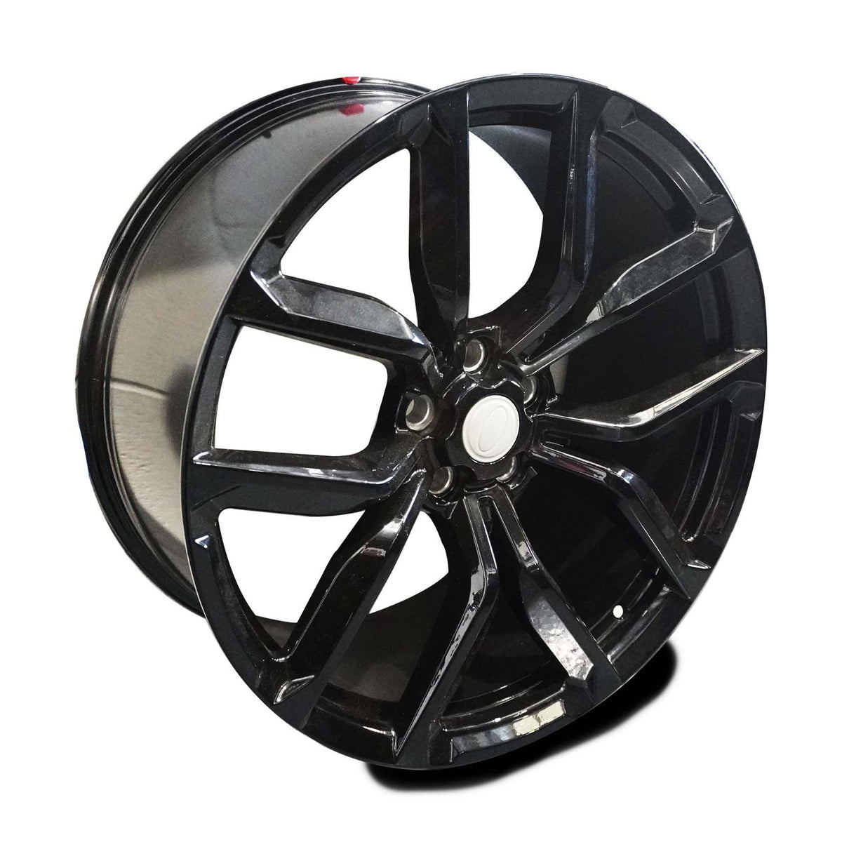 Svr Style 5 Split Spoke 5x108 - 20 Inch Alloys Wheels With Gloss Black Finish - Qty 1