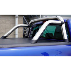 TOYOTA HILUX 2016 ON - 3 INCH ROLL BAR FOR RIDGEBACK RTC - STAINLESS STEEL - Storm Xccessories2