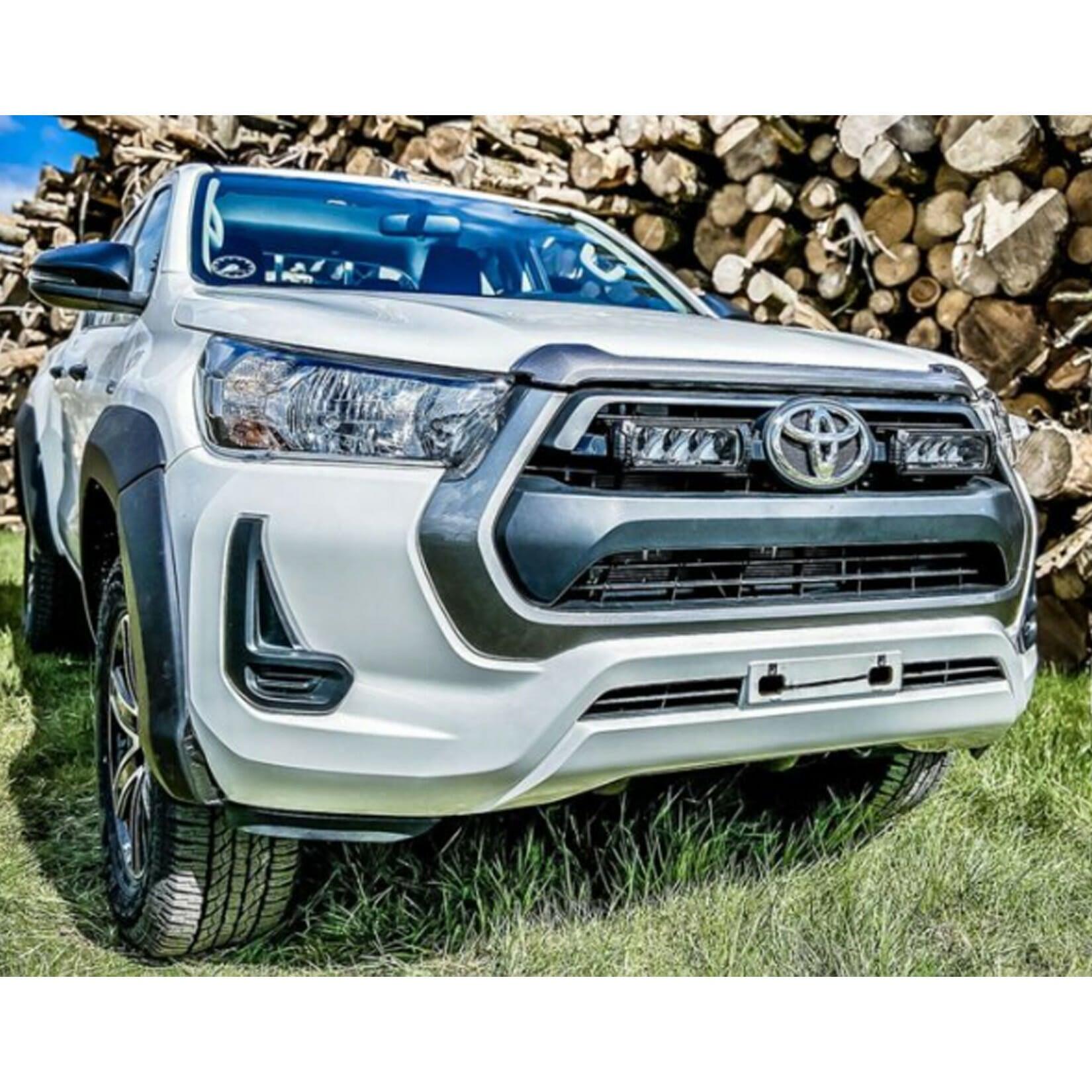 Toyota Hilux 2021 On - Invincible X - Lazer Light Grille Kit Triple-r 750 Elite