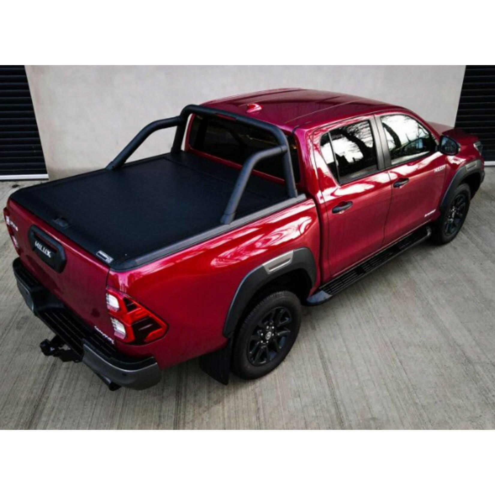TOYOTA HILUX DOUBLE CAB 2012 ON - RIDGEBACK ROLL TOP COVER - TONNEAU - Storm Xccessories2