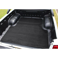 Toyota Hilux Mk8 2016 On Double Cab Load Bed Carpet Mat - Black