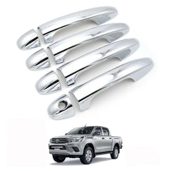 Toyota Hilux Mk8 2016 On - Stx Chrome Door Handle Covers