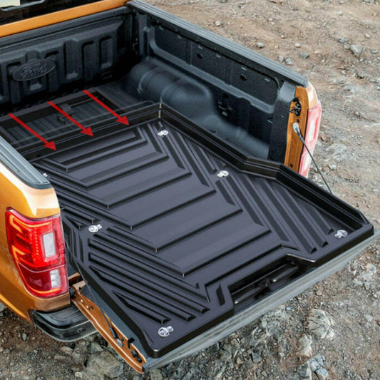 UNIVERSAL HEAVY DUTY PLASTIC LOAD BED SLIDING TRAY – DOUBLE CAB PICKUP - Storm Xccessories2
