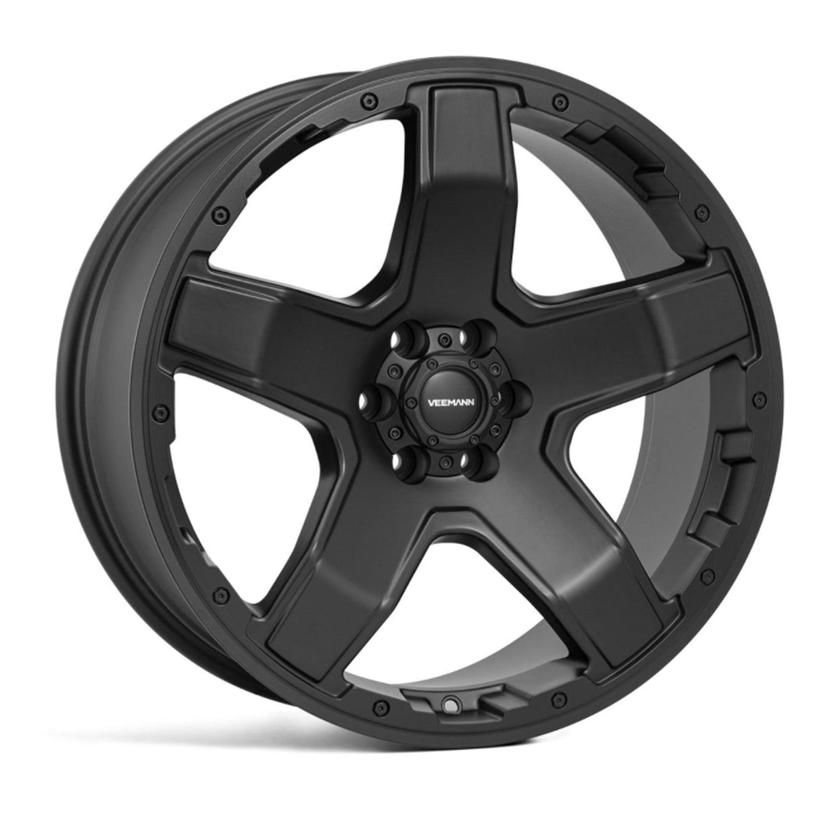 VEEMAN VX5 20 INCH ALLOYS SATIN BLACK – 6X139.7 ET16 & ET30 - Storm Xccessories2