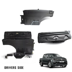 VOLKSWAGEN AMAROK 2010-2022 – SWING STORAGE CASE TOOL BOX SWINGBOX – DRIVERS SIDE - Storm Xccessories2