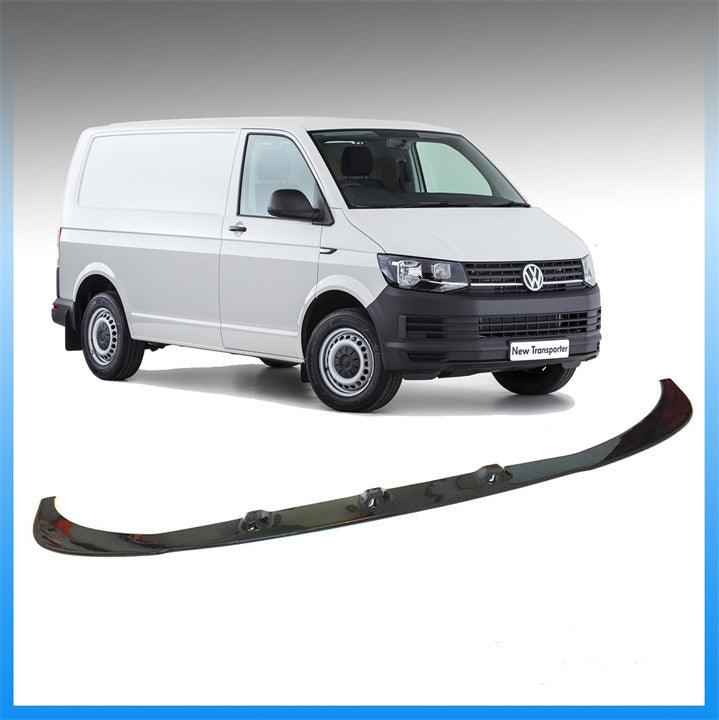 VW T5 TRANSPORTER 2010 - 2015 FRONT BUMPER SPOILER SPLITTER LIP - BLACK - Storm Xccessories2